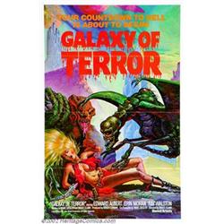 Galaxy of Terror (New World Pictures, 1981). One Sheet (27" X 41"). Roger Corman's science fictio...