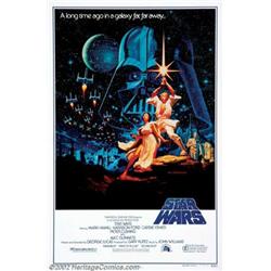 Star Wars (20th Century Fox, R-1992). One Sheet (27" X 41") For the re-release of "Star Wars" in...