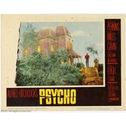 Psycho (Paramount, 1960). Lobby Card (11  X 14 ) #3. Hitchcock's foray into psychological obsessi...