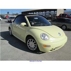 2004 - VOLKSWAGEN BEETLE