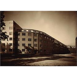 Wohnhausgruppe in Köln-Mülheim, Straßenfront (Kieler Straße)