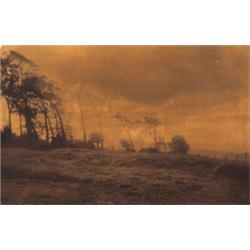 Coup de vent sur les hauts plateaux. Pl. VI de l'album "Visions d'artiste"