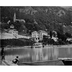 Eglise de Montreux et Pension Beaux-rivage