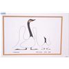 Image 1 : A pair of framed Benjamin Chee Chee prints including "Learning" and "Good Morning"