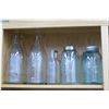 Image 1 : A selection of vintage collectible embossed bottles and jars including Mammy's drinks bottles, Best,