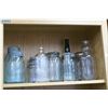 Image 2 : A selection of vintage collectible embossed bottles and jars including Mammy's drinks bottles, Best,