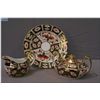 Image 1 : Royal Crown Derby Traditional Imari lidded sugar and cream plus one side plate
