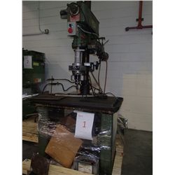 Powermatic 1200 Drill Press with Procunier Lead Screw Tapper