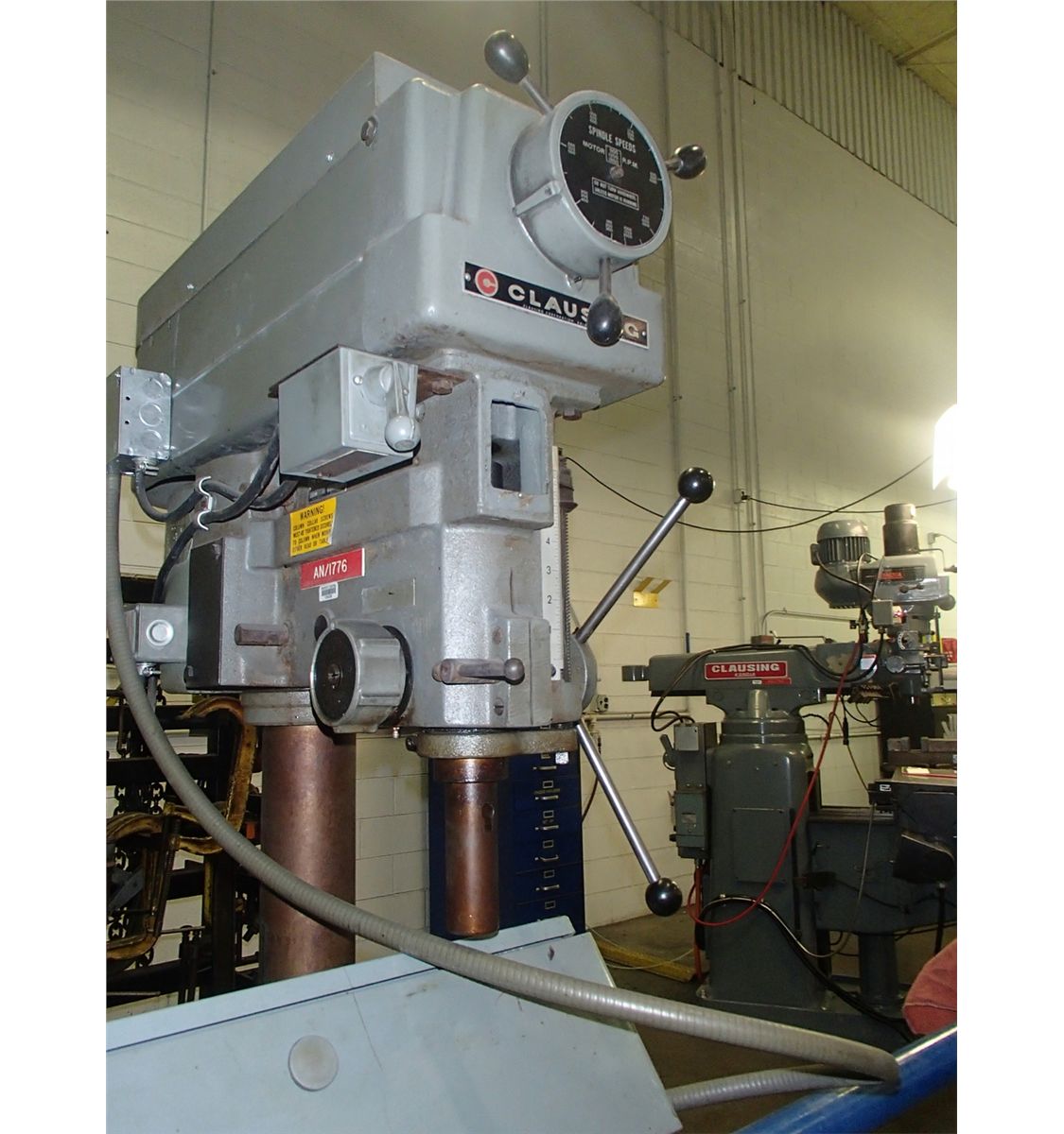 20 Clausing VARIABLE SPEED DRILL PRESS Model 2274 20 clausing variable speed drill press model 2274