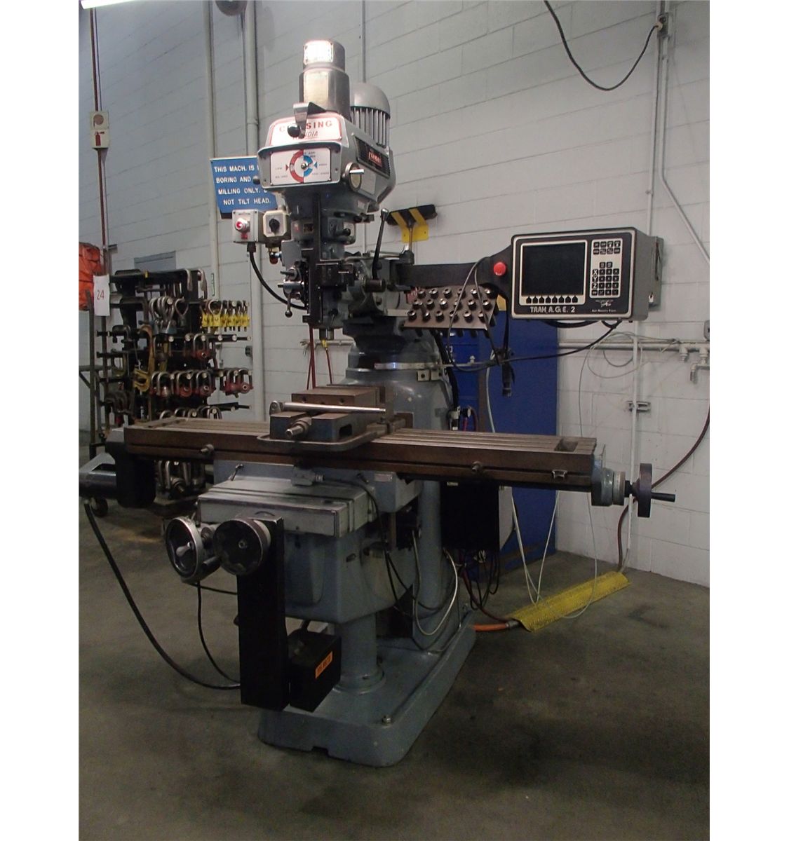 Clausing CNC Mill with Trak AGE 2 Control - BTM Industrial