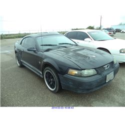 2000 - FORD MUSTANG//REBUILT SALVAGE