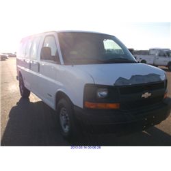 2006 - CHEVROLET EXPRESS 3500/ OFFSITE VEHICLE