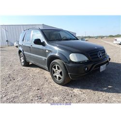 2001 - MERCEDES BENZ ML320