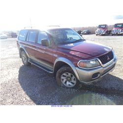 2001 - MITSUBISHI MONTERO