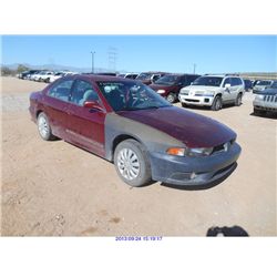2002 - MITSUBISHI GALANT/ RESTORED SALVAGE