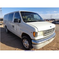2001 - FORD ECONOLINE