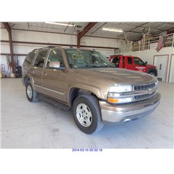2004 - CHEVROLET TAHOE
