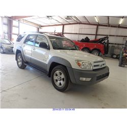 2003 - TOYOTA SR5
