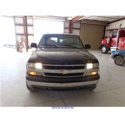 2001 - CHEVROLET SUBURBAN
