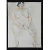 Image 1 : Betty Snyder Rees Original Painting Nude Woman Figure