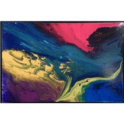 Alyat Original Abstract Painting -Acrylic on Canvas