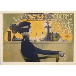 Razi La Maison Moderne French Art Nouveau Poster