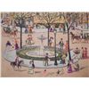 Image 2 : Claude Tabet Signed Artist Proof Print 19th Cent City