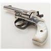Image 4 : Smith & Wesson top break DA revolver, .32 cal., 3” barrel, nickel finish, pearl grips, #316501 in ov