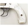 Image 7 : Smith & Wesson top break DA revolver, .32 cal., 3” barrel, nickel finish, pearl grips, #316501 in ov