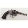 Image 2 : Colt New Police DA revolver, 1900 patent date, .32 cal., 4” barrel, blue finish, checkered hard rubb