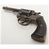 Image 5 : Colt New Police DA revolver, 1900 patent date, .32 cal., 4” barrel, blue finish, checkered hard rubb