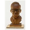 1964 sculptured clay of Barry Goldwater - an original by Francis Christie of Playa Del Rey, CA with 