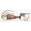 Image 4 : Mauser broom handle Luger in .30 caliber with stepped barrel and Mauser banner along with wooden sto