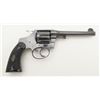Image 1 : Colt Police Positive DA revolver, .38 cal., blue finish, checkered black hard rubber grips, #95101 i