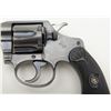 Image 4 : Colt Police Positive DA revolver, .38 cal., blue finish, checkered black hard rubber grips, #95101 i
