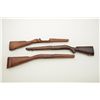 Image 1 : Lot of 8 misc. wood rifle stocks only; varying conditions; mostly appear to be U.S. military; one lo
