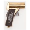 Image 2 : Lot of 2 flare pistols, one a U.S. Property-marked M2 brass pistol with checkered hard rubber grips 