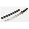 Image 5 : Lot consisting of 2 Japanese short swords or Tonto’s brought back from World War II in fair conditio