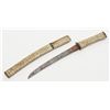 Image 8 : Lot consisting of 2 Japanese short swords or Tonto’s brought back from World War II in fair conditio