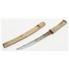 Image 9 : Lot consisting of 2 Japanese short swords or Tonto’s brought back from World War II in fair conditio