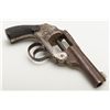 Image 5 : U.S. Revolver Co. DA hammerless revolver, .38 cal., 3-1/4” barrel, nickel finish, checkered hard rub