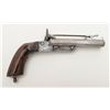Image 1 : European SxS pinfire folding trigger pistol with folding bayonet, 11mm cal., 4-1/2” octagon barrels,