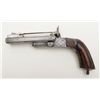 Image 2 : European SxS pinfire folding trigger pistol with folding bayonet, 11mm cal., 4-1/2” octagon barrels,