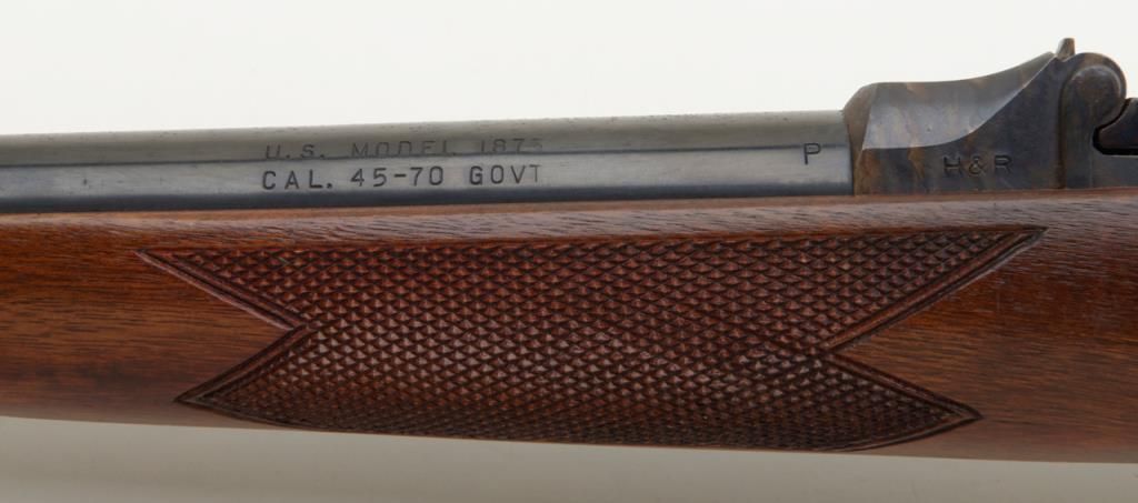 H&R Officers model Springfield, .45-70 trapdoor rifle, serial number ...