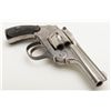 Image 5 : Forehand Model 1901 DA hammerless revolver, .38 cal., 3-1/4” barrel, nickel finish, checkered hard r