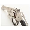 Image 8 : Forehand Model 1901 DA hammerless revolver, .38 cal., 3-1/4” barrel, nickel finish, checkered hard r