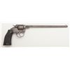 Image 1 : U.S. Revolver Co. Target DA revolver, .22 cal., 9-1/2” round barrel, brown patina, checkered extende
