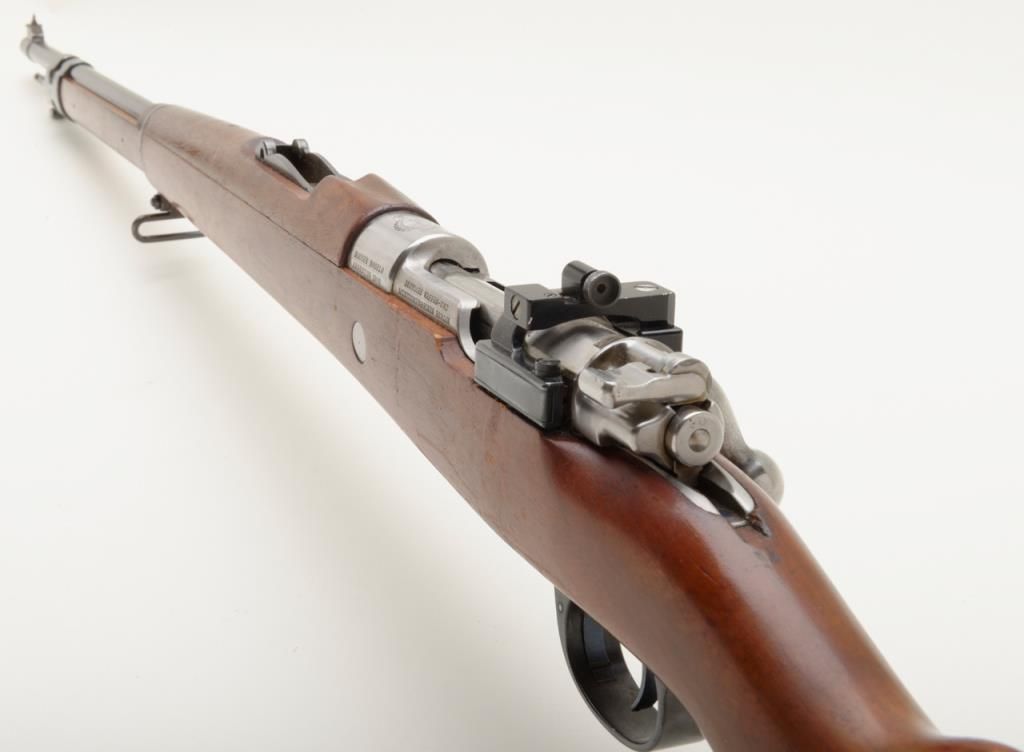 Argentine Mauser Model 1909 bolt action rifle, 8mm cal., 291/2” barrel