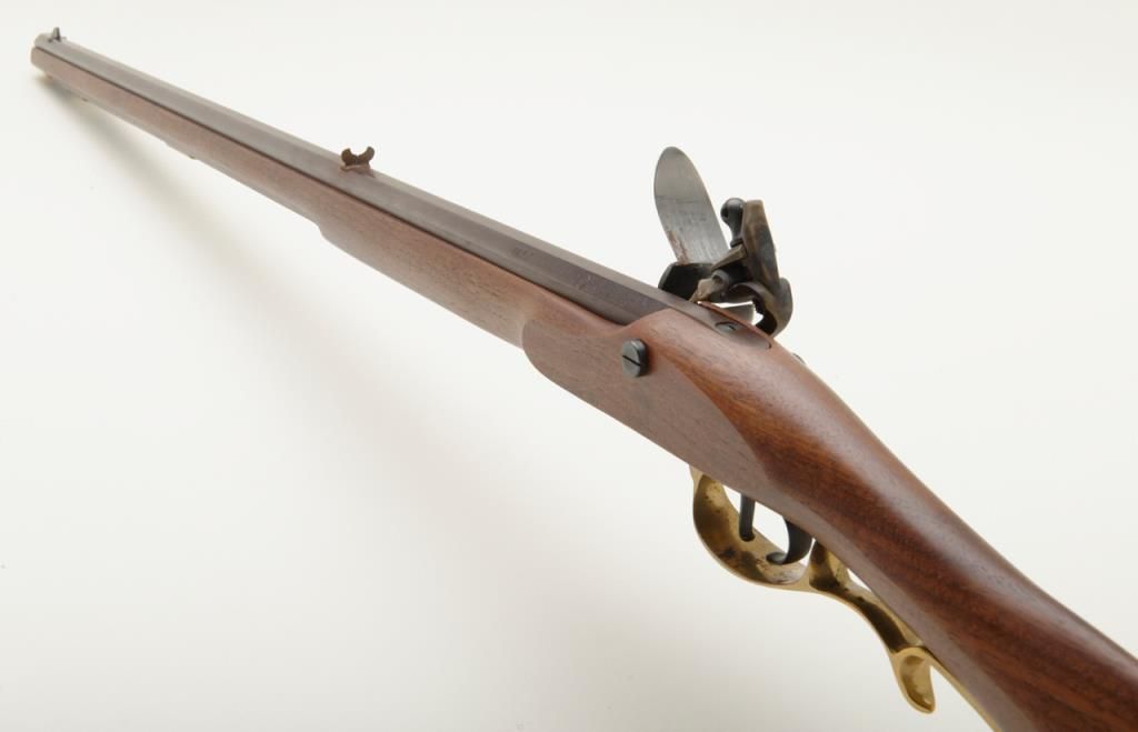 Pedersoli reproduction flintlock Kentucky style full stock rifle, .36 ...