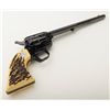 Image 9 : Colt Frontier Scout Buntline ’62 Single Action revolver, .22LR cal., 9-1/2” barrel, blue finish, Col